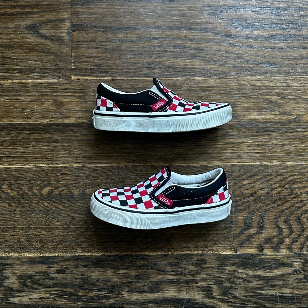 Vans Slip-On Checkerboard PS Skate Shoes US M 11C